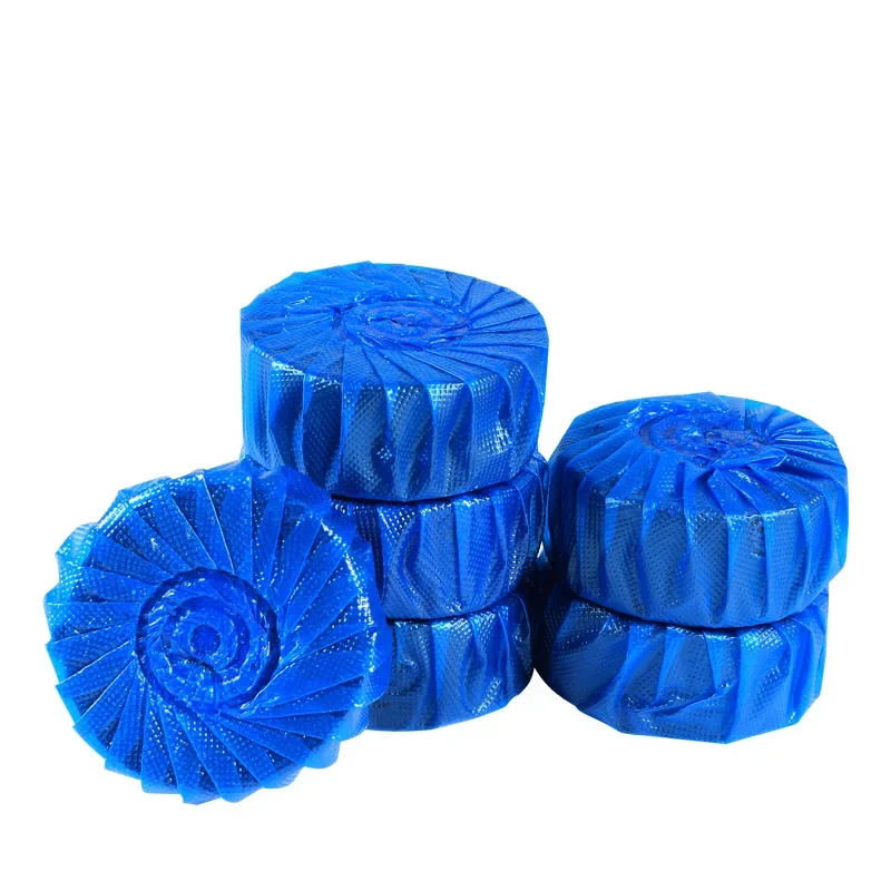 Automatic Blue Bubble Toilet Bowl Cleaner Tablets – Powerful WC Flush Cleaner & Bathroom Freshener
