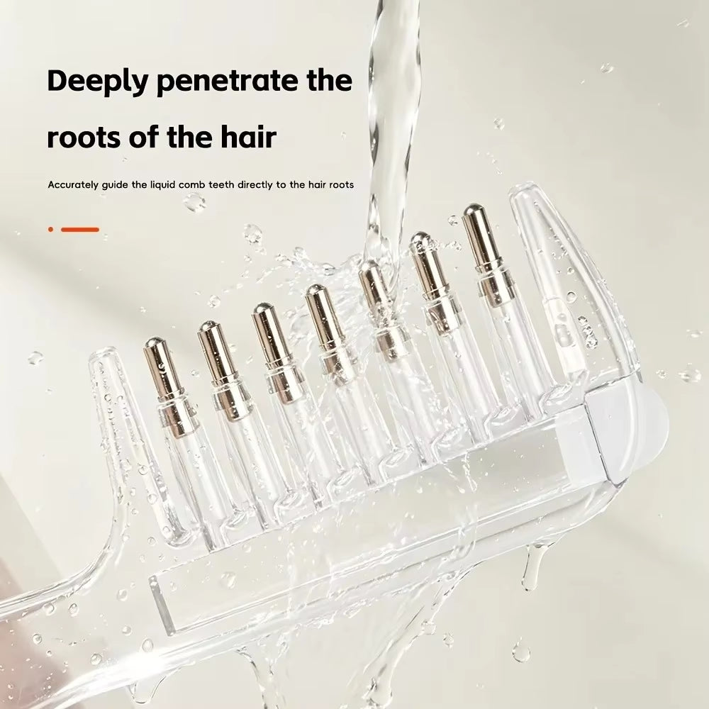 Hair Oil Applicator Comb – Scalp Massager & Hair Oil Applicator Brush