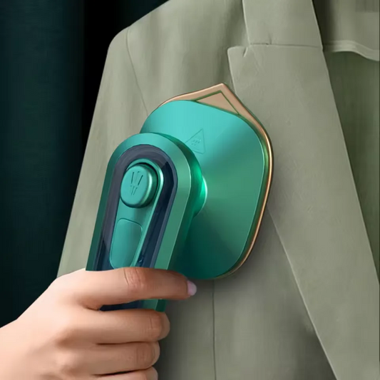 Portable Mini Steam Iron for Clothes – Electric Travel Iron with Ergonomic Handle