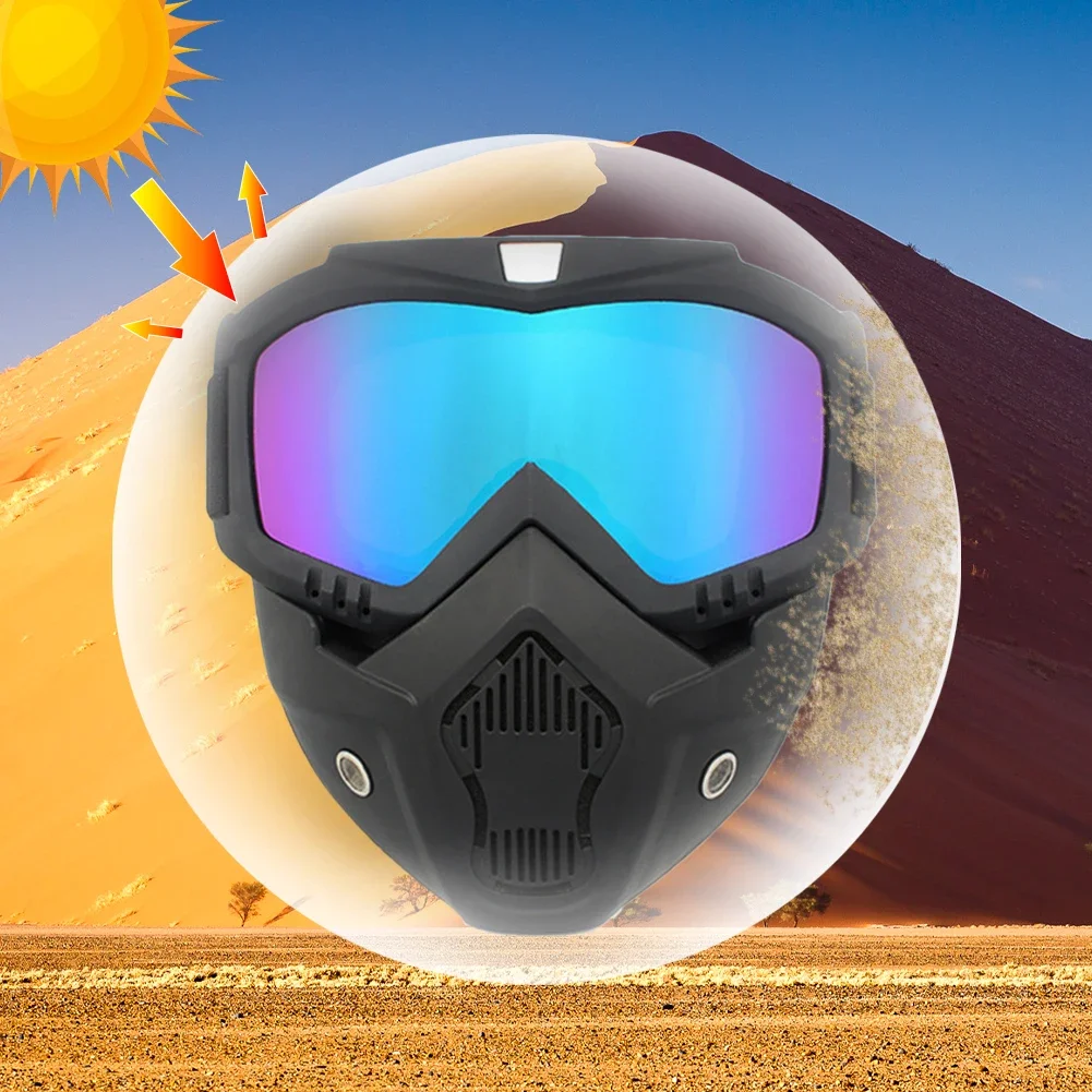 Motorcycle Riding Goggles – Windproof Helmet Glasses for Cycling, Motocross Sunglasses