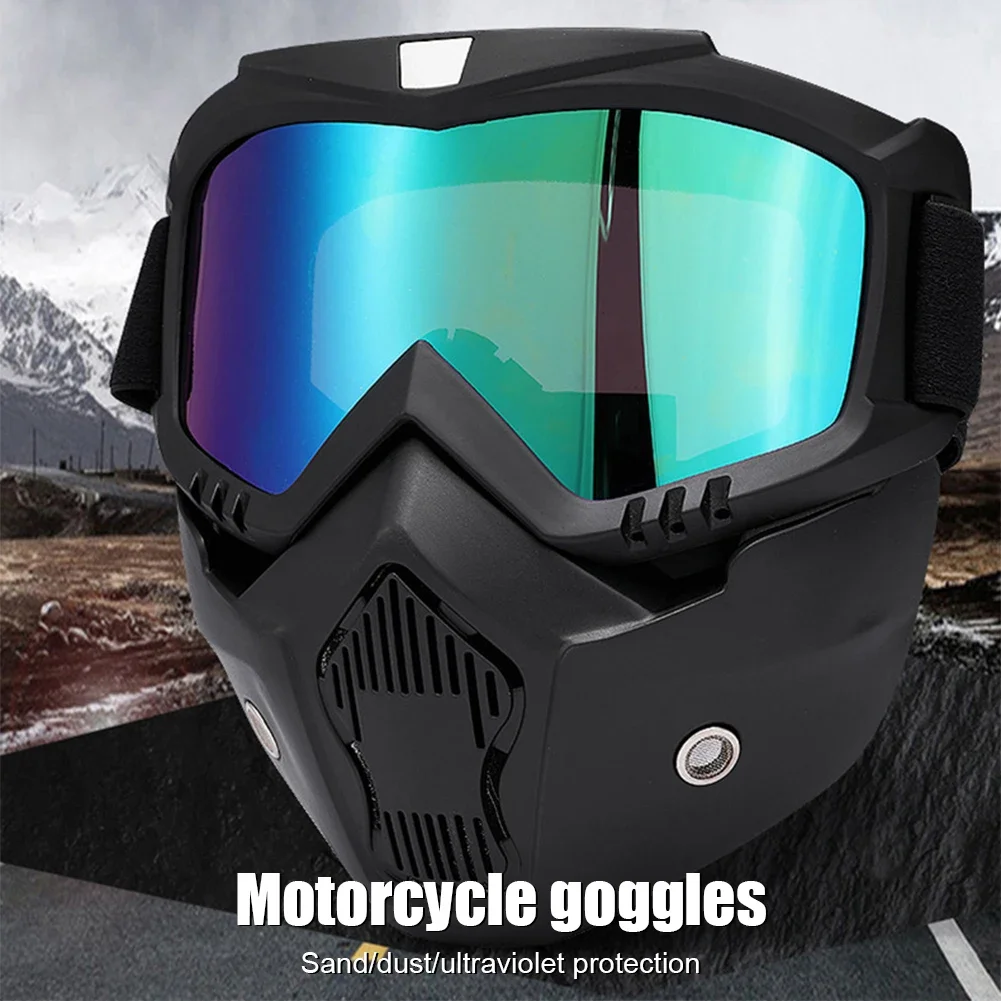 Motorcycle Riding Goggles – Windproof Helmet Glasses for Cycling, Motocross Sunglasses