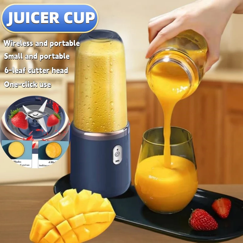 Fruit Juicer Blender USB Charging Wireless
