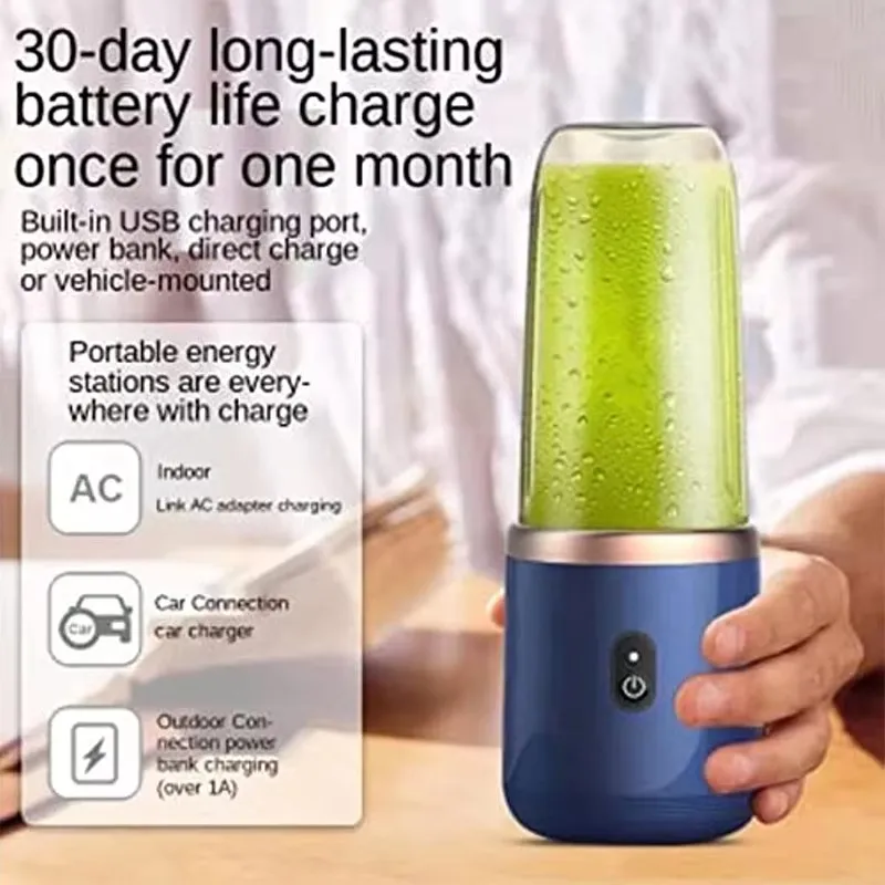 Fruit Juicer Blender USB Charging Wireless