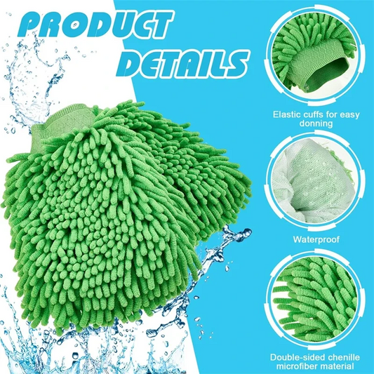 Microfiber Car Wash Gloves