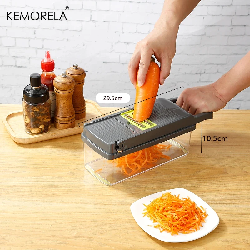 14-in-1 Multifunction Vegetable Chopper & Slicer | Onion Cutter, Food Dicer & Kitchen Tool